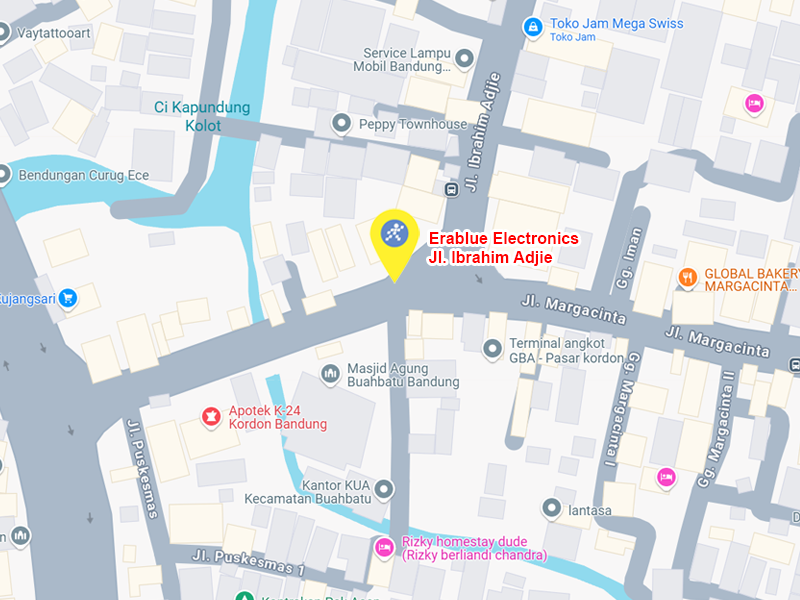 Peta ke toko EraBlue di  Jalan Ibrahim Adjie 203, RT 006, RW 002, terletak di Kel/Desa Cijawura, Kecamatan Buah Batu, Kota Bandung, Provinsi Jawa Barat